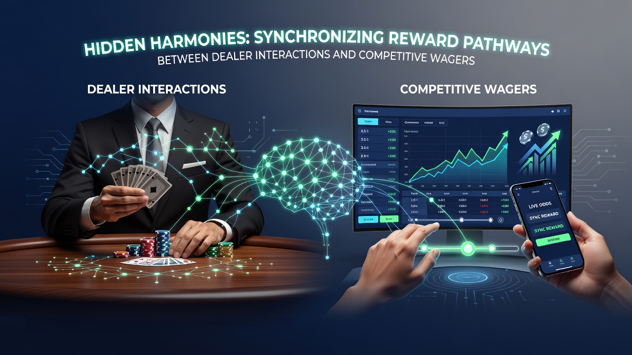 Diagram showing data flow between dealer reward systems and sports betting interfaces
