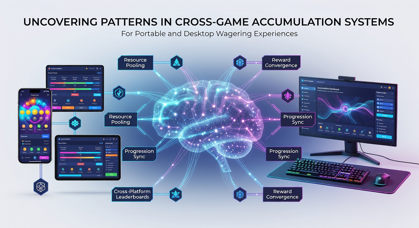 Screenshot of a unified dashboard displaying accumulated points across slot, sports, and table game categories on both mobile and desktop views
