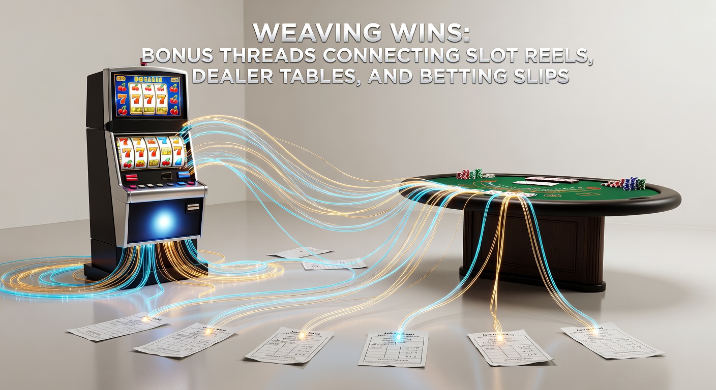 Close-up of a live dealer roulette wheel with digital overlays showing bonus links to slot reels and sports betting interfaces on screens